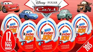 Kinder Joy Disney Pixar Cars Edition 2015 Rare Collectibles Toys!