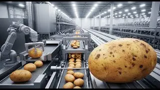 Robotic Potato Chips Production Line