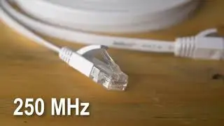 Cat 6 Ethernet Cable 50 ft White  Flat Internet Network LAN Patch Cords  Solid Cat6 High