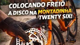 🔴LIVE: COLOCANDO FREIO A DISCO NA MONTADINHA AO VIVO!! 🔴