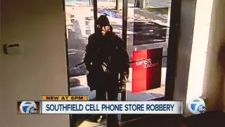 Southfield cell phone store robbery