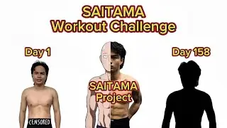 Day 158 Saitama Workout Challenge #onepunchman