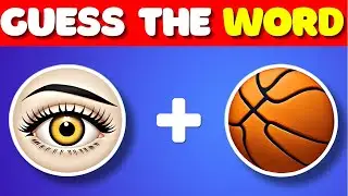 💡 Guess The WORD By Emojis? 🤔 Popular Words Edition | Brain Quize