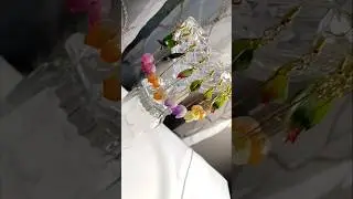 How to Make Professional Jewelry with Shrink Sheets (Tulips!)#diy #shorts #craft #viral #trending 🌷