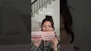 Code: Linas15P - Trying out @vsalon.official press in nails 💅 #pressonnails #vsalon #vsalonnails