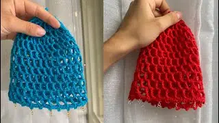 💕☀️Come Fare un Cappello Estivo a Rete &ndash; Crochet Tutorial Italiano 💕☀️