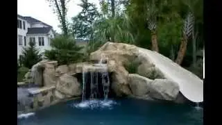 Fiberglass Water Slides & In ground Pool Water Slides