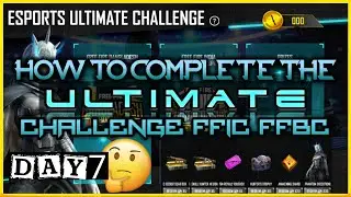 Answers To ESports Ultimate Challenge [ DAY 7 ] | FFBC | FFIC #Freefire