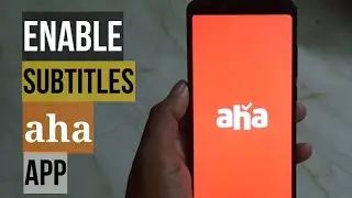 How to enable subtitles in aha app | #aha app English subtitles | aha app Subscription