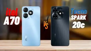 Itel A70 vs Tecno Spark 20C