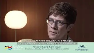 Interview with Annegret Kramp-Karrenbauer
