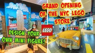 Grand Opening Of The LEGO Store Fifth Avenue New York City. Walk Through