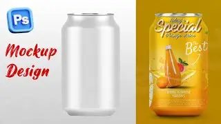 How to create a Mockup in Photoshop for Beginners!