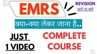 Complete Teaching Aptitude Revision | EMRS LAST Minute REVISION All Subjects | EMRS FINAL REVISION |