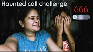 Haunted call challenge 😳😰#haunted #challenge #call #trendingvideo #likesharesubscribe