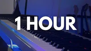 1 Hour Pomodoro Timer (25/5 x2) | Cinematic Piano Focus Music