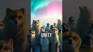 Surviving the cold with unity! #penguins #adaptation #inspiration