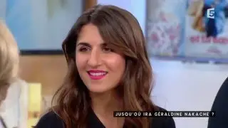 Jusqu'où ira Geraldine Nakache - C à vous - 08/01/2016