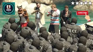 Five Star SWAT TEAM VS Michael's Family at the PLAYBOY MANSION (Amanda, Tracey and Jimmy) GTA 5