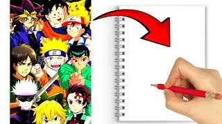 naruto drawing draw anime characters realistic drawing drawing anime easy