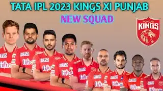 Kings XI PUNJAB New Squad 2023 || PBKS SQUAD 2023 || IPL 2023 PBKS NEW SQUAD ||