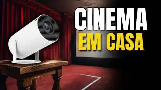 HY300: O MELHOR Projetor Portátil de 2026? Qualidade de Cinema por um Preço INACREDITÁVEL!