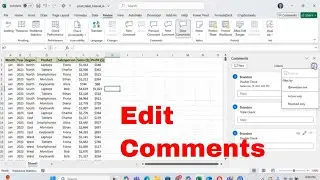 How to Find, Resolve, and Edit Comments With Ease in Excel! Review Documents With Ease! #excel #wow