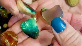 Final stage of rock tumbling and starting a new batch #retirementhobbies 
