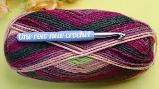 This STITCH WILL Leave you speechless! So simple yet so efficient! Truly BEAUTIFUL crochet design! 