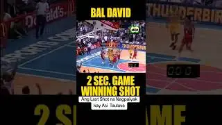 Bal David clutch game-winner vs Mobiline, 82&ndash;81! Relive the epic moment! 🏀🔥#BalDavid #PBA #Ginebra