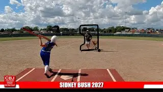 Sidney Bush 2027 Pitcher/Outfielder Softball Skills Video