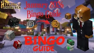Руководство по игре в бинго 2026 на Hypixel Skyblock