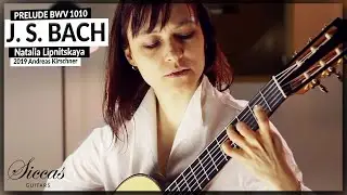 Natalia Lipnitskaya plays Prelude BWV 1010 by J. S.  Bach from the Cello Suite 4 - classical guitar