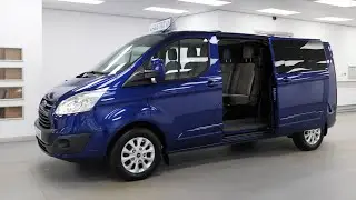 Ford Transit Custom 310 2.0 Limited Edition Metallic Chrome Blue TDCI 170 BHP &ndash;  SY18 NAO - VanStar