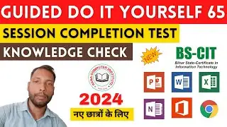 GUIDED DO-IT-YOURSELF SESSION 65 | BS-CIT SESSION 33 [HINDI]