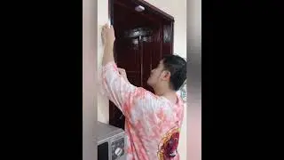 Review Pasang Tirai Magnet tanpa paku👍🤗🥰