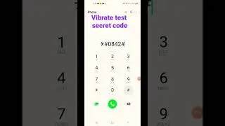 mobile ka vibrate test code||#viral #shorts #youtubeshorts #secretcode