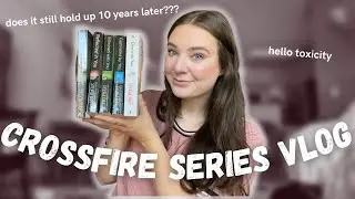 Видеоблог о чтении серии Crossfire🖤 // перечитываю классическую любовную серию, чтобы понять, нас...