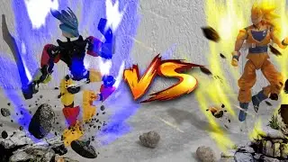 Batalha Mortal #13: Goku vs Android Jack (Stop motion)