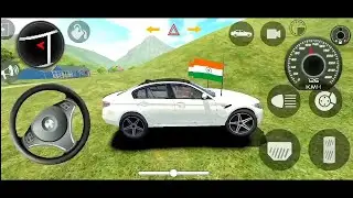 New White Bmw Car Gameplay Video 🤍🎮 Android Game Gameplay 🎮 Gadi Wala Game 🚘 Indian Car Game 