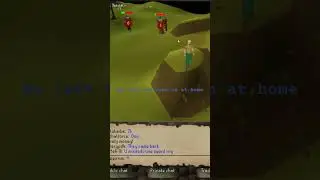 Setokaiba flees from Hidaze #osrs #gaming #2004scape #runescape #lostcity #oldschoolrs