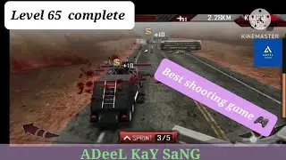 Best shooting Game|Level 65|Best action game|zombie roadkill 3D|#shooting #gaming #&lrm;@adeelkaysang&nbsp;