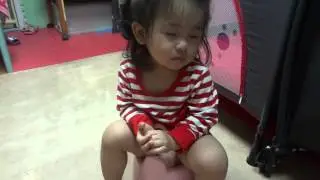 20140319阿寶如厠訓練嗯便表情傳神篇~小雅媽咪的育兒教室