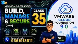 VMware Cloud Foundation 5.x to 9.0 Upgrade Training | End-to-End Real-World Approach Con: 9361913611