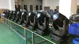 IMRELAX Monster Beam 250W moving head light.  Super brightness powerful beam IM-MH250
