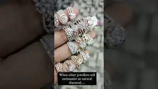 Solitaire Cocktail Rings| Cocktail Ring Collections| Moissanite Jewelry| Gold Jewelry| #foryou