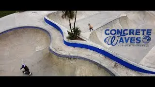 This is our favorite skatepark in all of the UK so far! Newquay Cornwall Skatepark, Concrete Waves