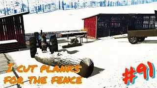 Farmer's Life - I need a lot of wood, planks. I moved the animals to the new farm. #91