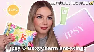 JUNE 2024 IPSY GLAM BAG & BOXYCHARM UNBOXING!☀️✨