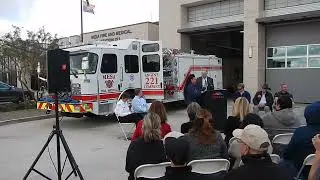 Mesa all-electric fire truck